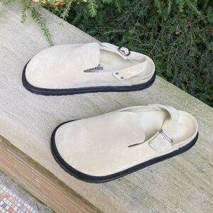 ISO Birkenstock x Jil Sander Berlins in Sand, size EU39